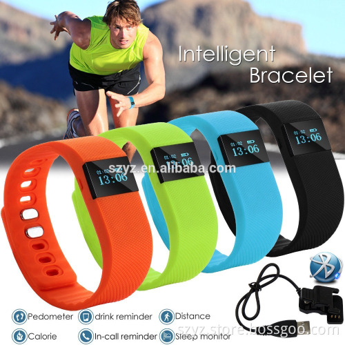 2016 IP67X Waterproof Heart Rate Monitor Bluetooth Bracelet Smart